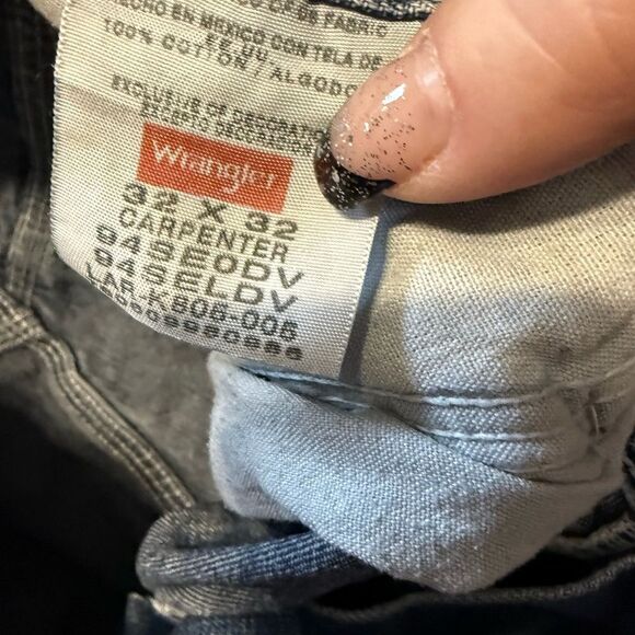 Wrangler Blue Relaxed Fit Jeans Classic Denim - Picture 5 of 6